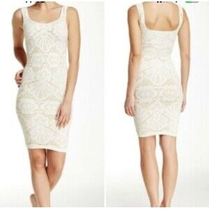 Free People Intimately Women’s Stretch Lace Bodycon Dress size XS/S Coquette